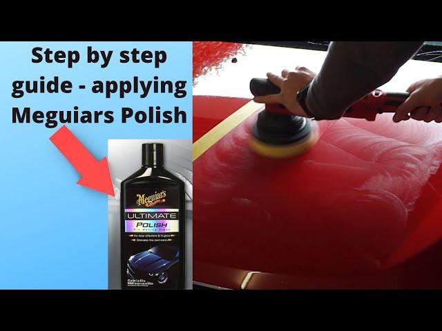 How To Use Meguiars Ultimate Polish - Car Detailing 101