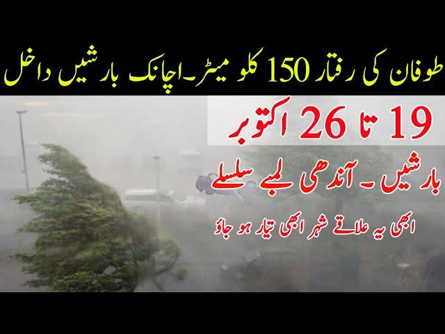 Massive Rains ️ Gustywinds and hailstorm expected| weather update today| Pakistan Weather report