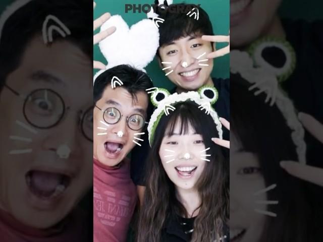 포터그레이 서울문 타슈켄트 오픈. 포토그레이 방사장, 먹방 김사장, 공사 저.. 함께 준비했던 삼사장 모여서 기념촬영. 타슈켄트에도 이런 재미가…