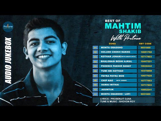 Best of Mahtim Shakib | Mahtim Shakib | Prosenjit Ojha | Audio JukeBox | Bangla Romantic Song