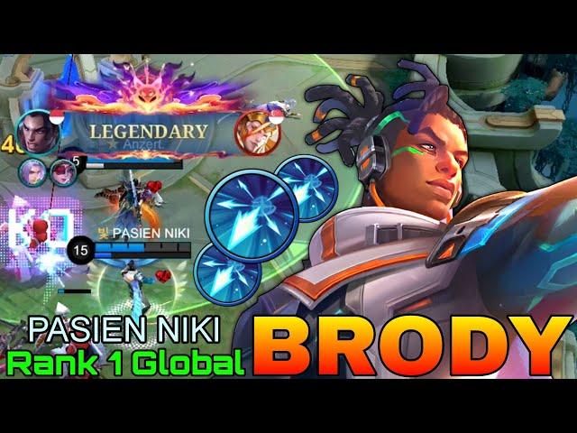 Legendary Brody 4,500+ Matches - Top 1 Global Brody by PASIEN NIKI - Mobile Legends