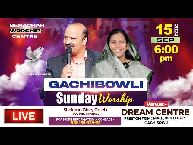 SUNDAY WORSHIP || BWC || PASTOR.CALEB & SIS.SHEKENA GLORY || 15-09-24 ||