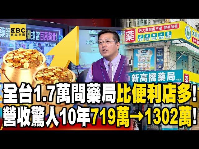 There are 17,000 pharmacies in Taiwan, more than convenience stores!