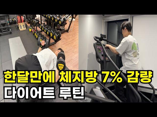 효율을 갈아넣은 직장인을 위한 다이어트 루틴ㅣ근력+유산소까지 총 정리 루틴