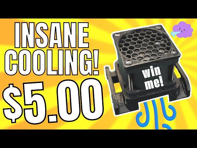 Make The WORLD'S BEST RC Cooling Fan For FIVE DOLLARS!