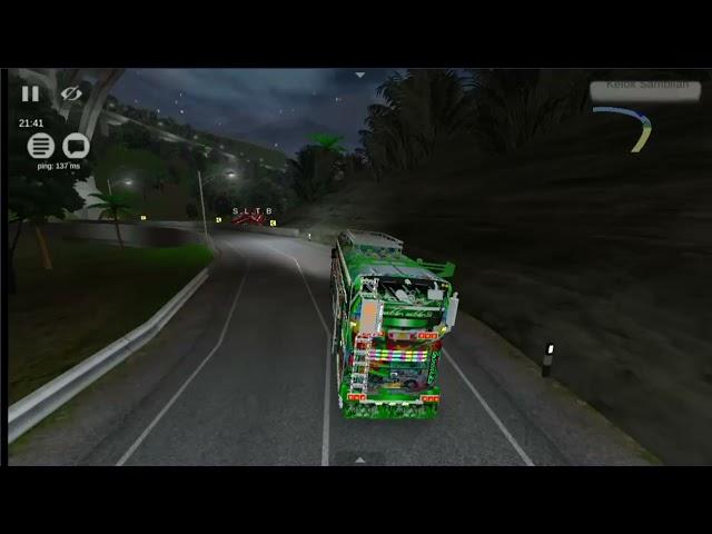 ගඟේ යෑම  | Bussid Multiplayer | Bus Simulator Sri Lanka |