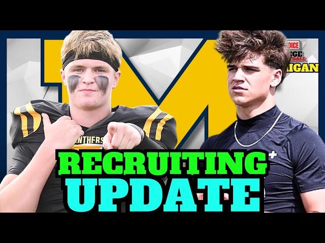 MICHIGAN RECRUITING UPDATE -  (Brady Smigiel, Ryder Lyons,  Matt Ludwig, Shadarius Toodle)