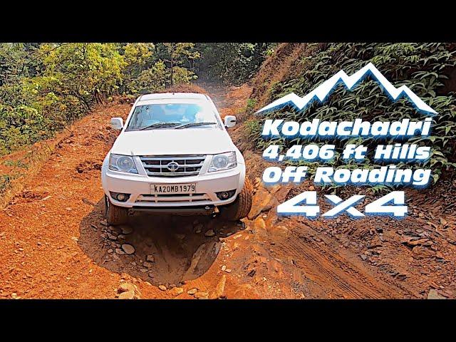 Kodachadri hill Off road Adventure on a 4X4 and Trekking  | Full detailed video