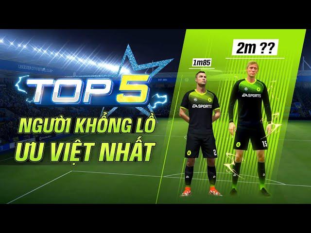 Top 5 Cầu Thủ "Khổng Lồ" Đáng Sử Dụng Nhất FIFA Online 4 ft. Pressing Time, @ibrobot