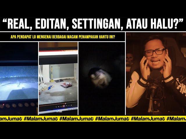 5 PENAMPAKAN HANTU YANG PALING MENGERIKAN - Part 37