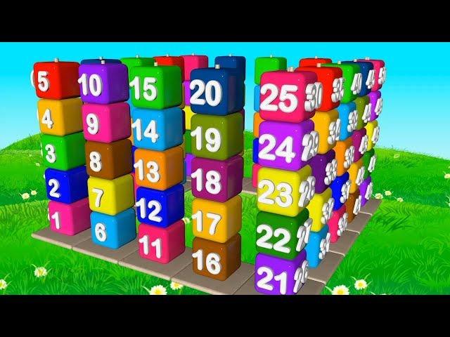 Number song 1-100 - Count to 100 song - Counting numbers