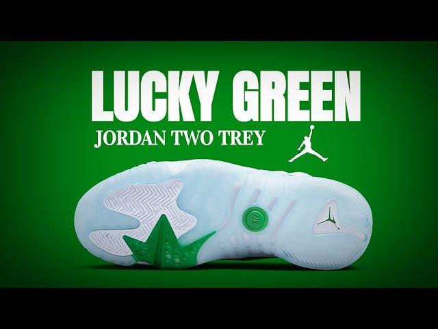 LUCKY GREEN 2023 JORDAN TWO TREY DETAILED LOOK UPCOMING