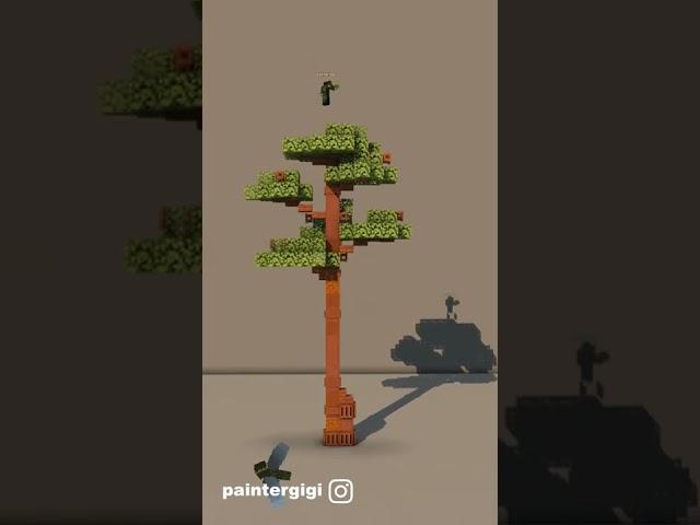 Custom Minecraft tree