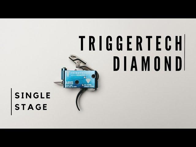 TriggerTech Diamond Curved Single Stage Trigger