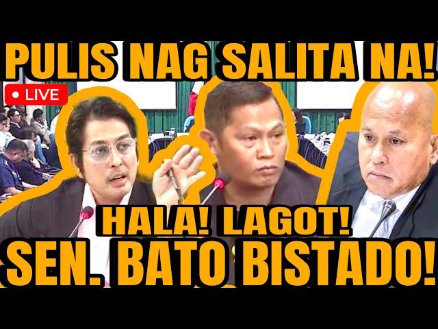 DISMISSED POL. IBE ISNIWALAT ANG PAGPLANO NI SENATOR BATO NA PAG TUMBA SA KANILA!