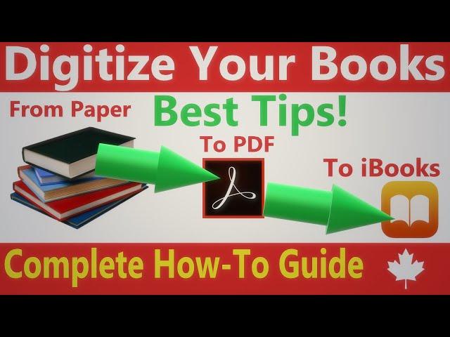 Digitize Your Books: Portable Library Power with Peter's Tips for Effortless Book Digitization