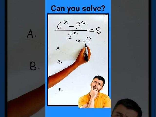 Fraction Exponent Math #maths #shorts