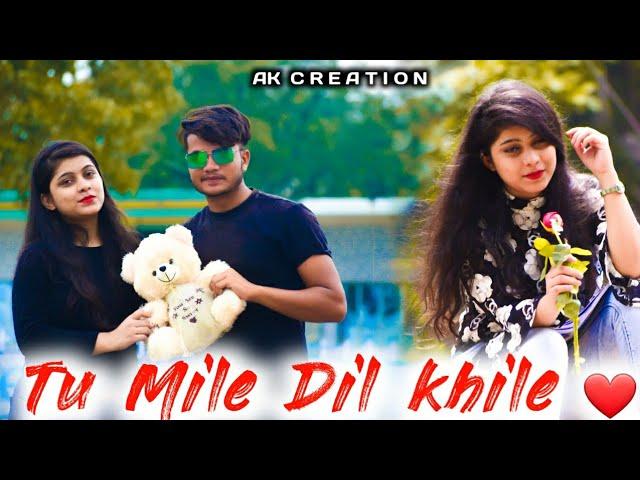 Tu Mile Dil Khile - Raj Barman || Ft:-Amit , Khusbu || AK Creation  A Cute love Story