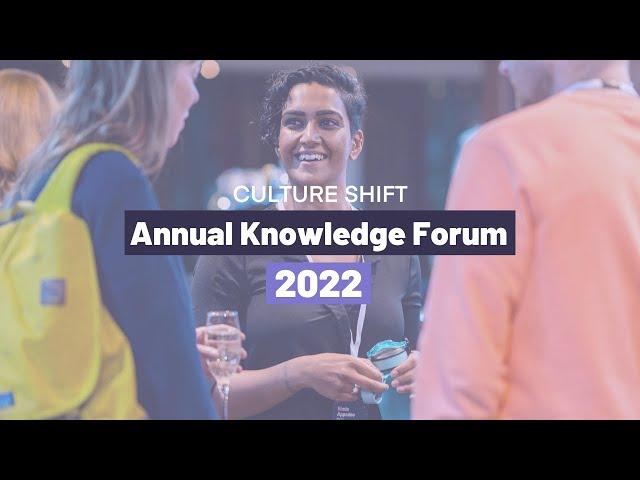 Culture Shift's Knowledge Forum 2022