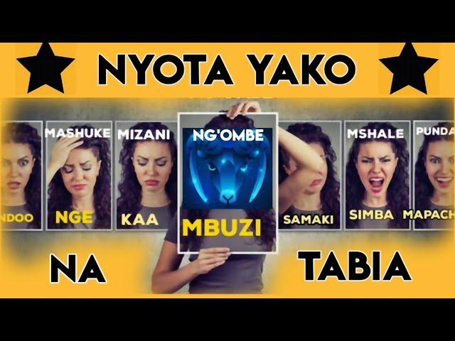 Fahamu TABIA yako kutokana na NYOTA  yako (SIRI ZA NYOTA)