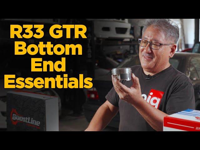 RB26 Bottom End Build: Rods & Pistons