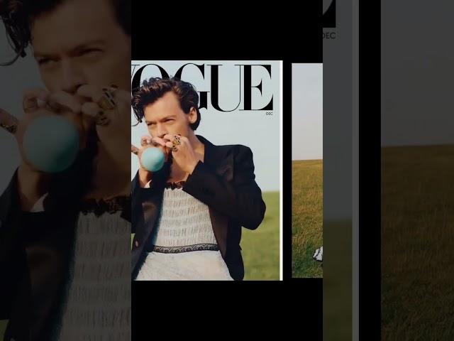 "They tried" #harrystyles #beauty #vogue #cover #song #prettiestman #1D #proud #clotheshavenogender