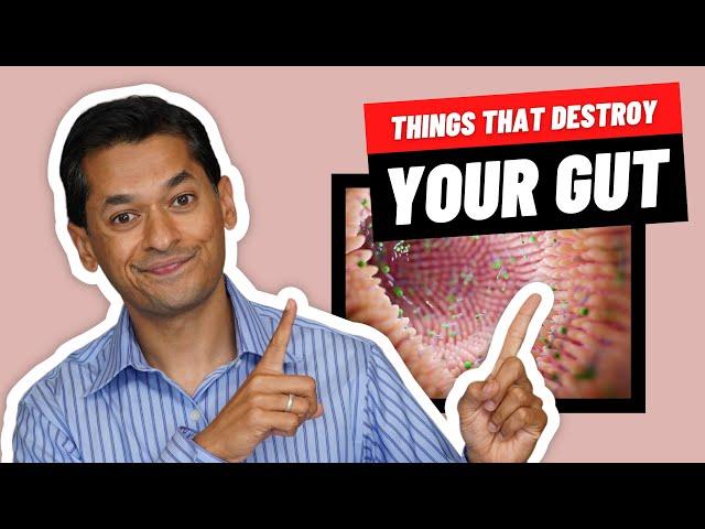 5 Things That Destroy Your Gut and How to Avoid Them