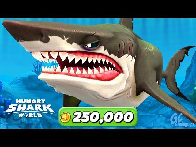 MEGALODON unlocked in Hungry Shark World