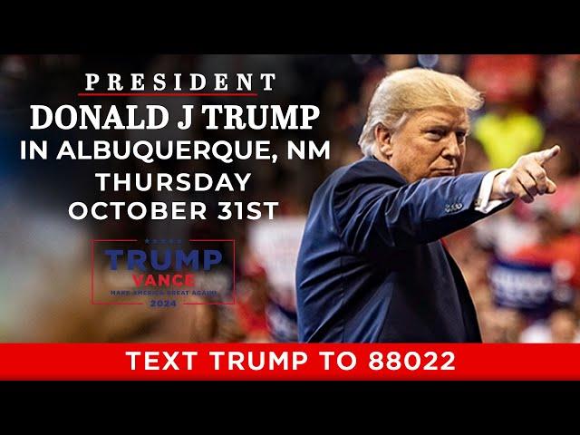 LIVE: President Trump in Albuquerque, NM