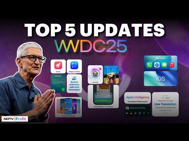 From Liquid Glass To iOS 26: Apple Drops THESE 5 Major Updates At WWDC I WWDC 2025 Highlights
