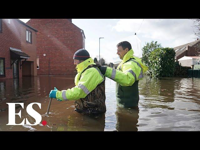 UK Weather: flood levels remain as UK emerges from wettest February on record