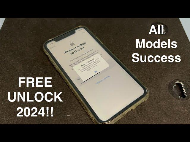 FREE UNLOCK 2024!! Remove icloud lock without owner Unlock Apple activation lock forgot Apple ID