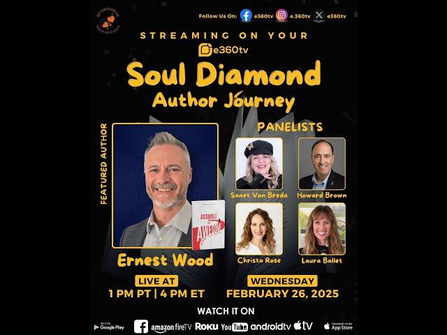 Episode 33 Soul Diamond Author Journey – Ernest Wood
