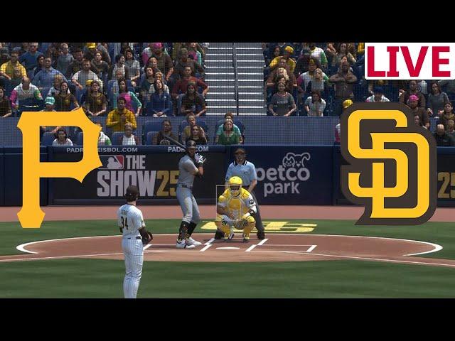 LIVEPittsburgh Pirates vs San Diego Padres/May 29/ Mlb Season/ MLB The show 25