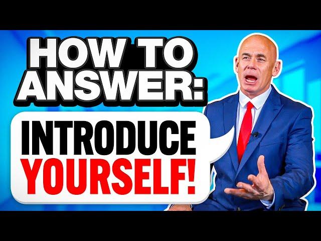 HOW TO INTRODUCE YOURSELF IN A JOB INTERVIEW! (Job Interview Tips!) Tell Me About Yourself!