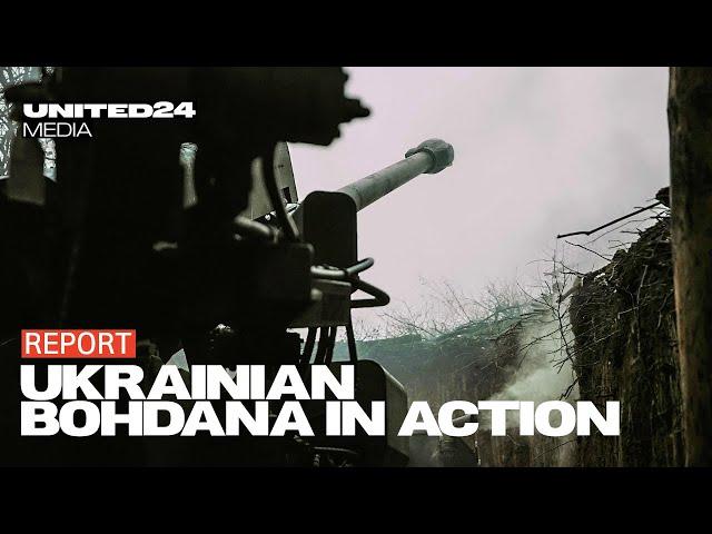 Ukraine’s Bohdana Howitzer In Action In Donetsk Oblast. Life in Trenches