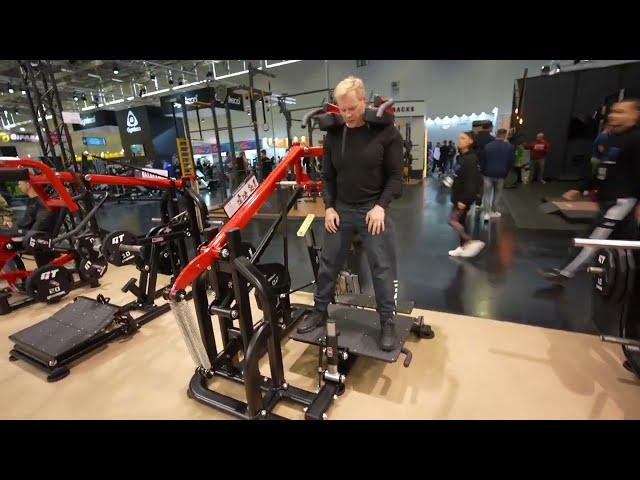 Test machine M Torture drop squat Newtech