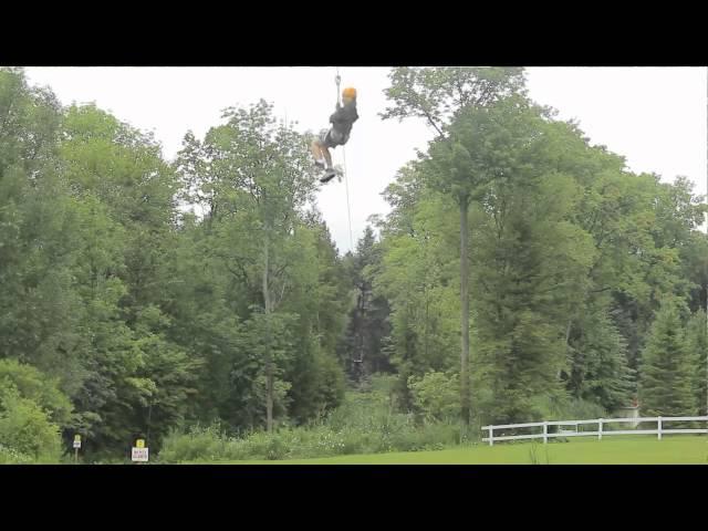 Visiting Treetops Eco-Adventure Park in Oshawa, ON