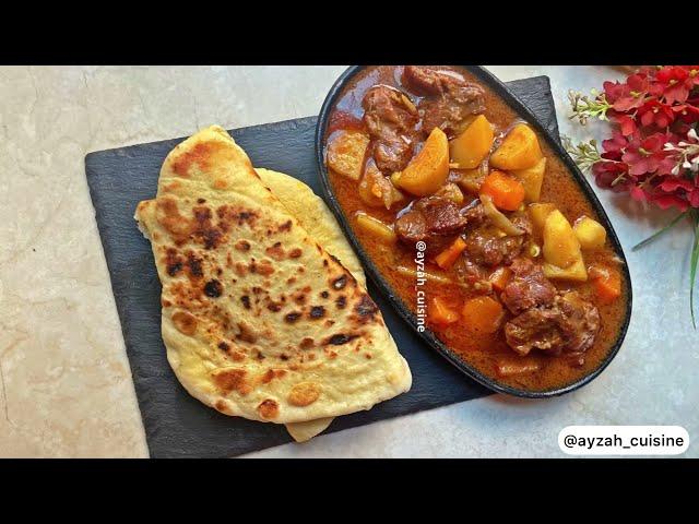 Super soft flat bread recipe - ayzah cuisine