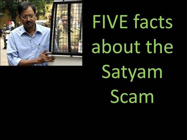 FIVE Facts About The Satyam Fraud - Professor Vipin