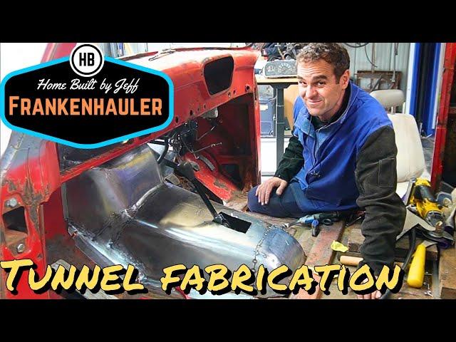 Custom tunnel fabrication- 1954 Ford F600 Car Hauler Build part 29