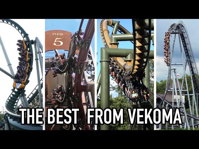 Top 15 Roller Coasters by Vekoma Rides