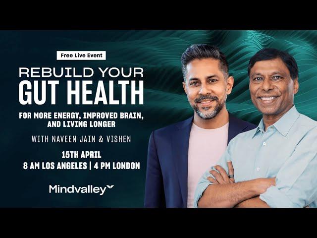  LIVE: Rebuild Your Gut Health for More Energy, Improved Brain, and Living Longer