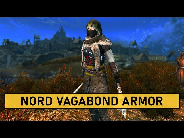 Skyrim Mod 2022 - Nord Vagabond Armor