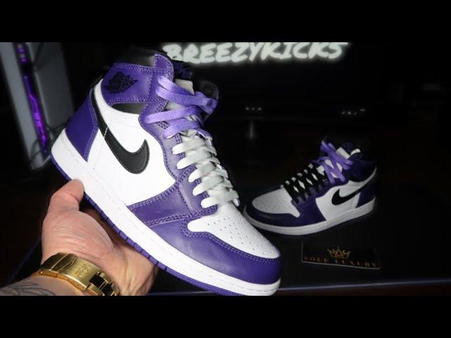 JORDAN 1 "COURT PURPLE" LACE SWAP | Best Way To Lace Jordan 1s