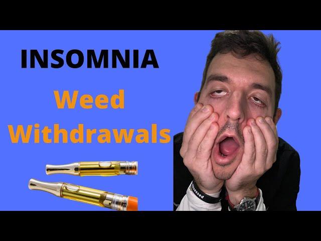 THC AND WEED Withdrawal *Insomnia hacks, sleep better now*