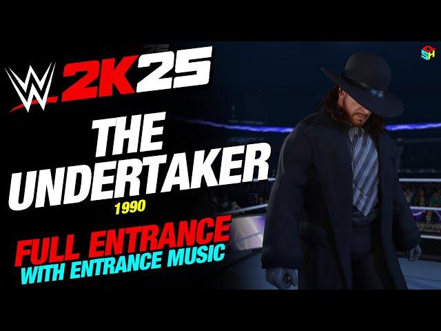 THE UNDERTAKER 90 WWE 2K25 ENTRANCE - #WWE2K25 THE UNDERTAKER 90 ENTRANCE WITH MUSIC