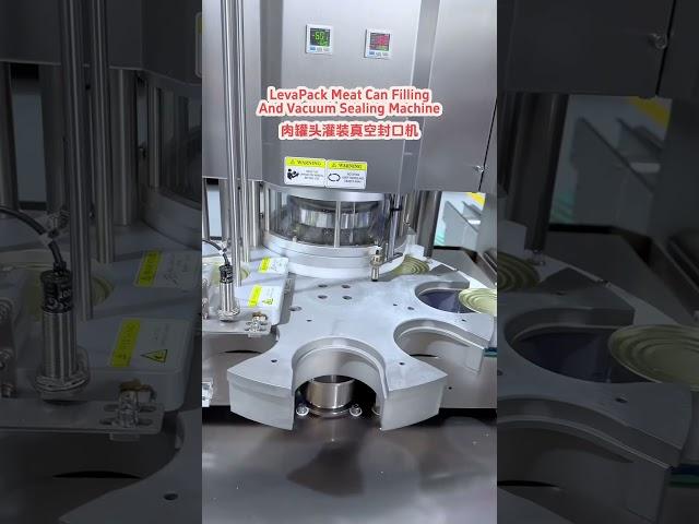 LevaPack Meat Can Filling And Vacuum Sealing Machine