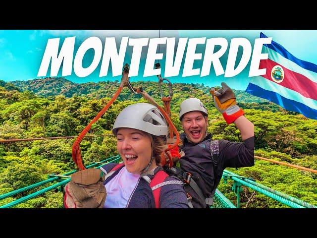 BEST Things to do in Monteverde, Costa Rica | Costa Rica Zipline & Bridges | Superman + Tarzan Swing