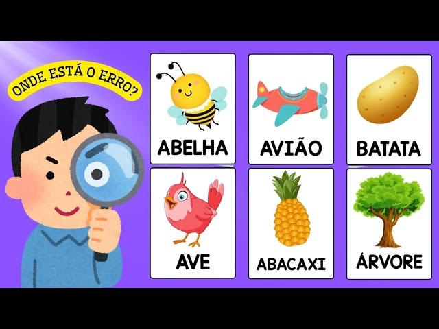 Aprender as letras do alfabeto | Desafio para crianças | Aprendendo o ABC divertido